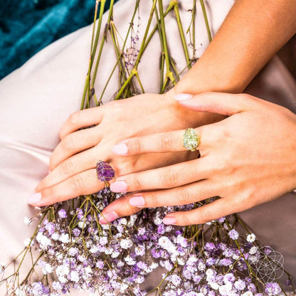 Set of anti-stress rings by Conscious Items, featuring smooth, colorful rings designed to promote relaxation and stress relief.