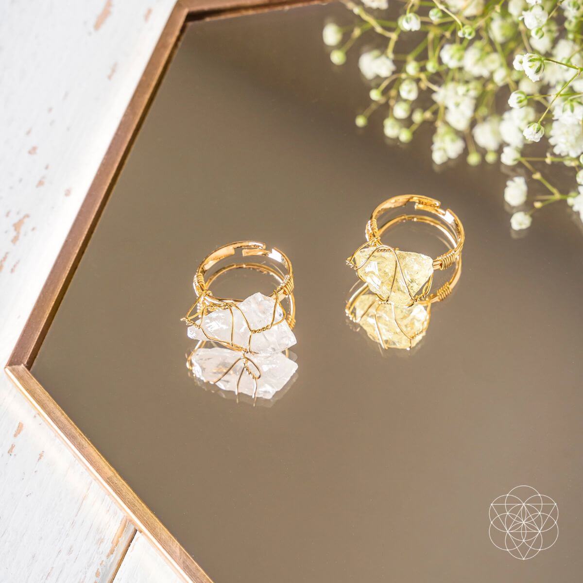 Conscious Items anti-stress ring with smooth, rounded design, made of durable metal, suitable for calming and fidgeting.