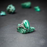 Gold heart-shaped healing ring by Conscious Items featuring intricate design and smooth band for emotional well-being.