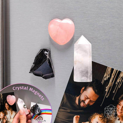 Crystal Guardian Magnets - Trio of Peace &amp; Protection