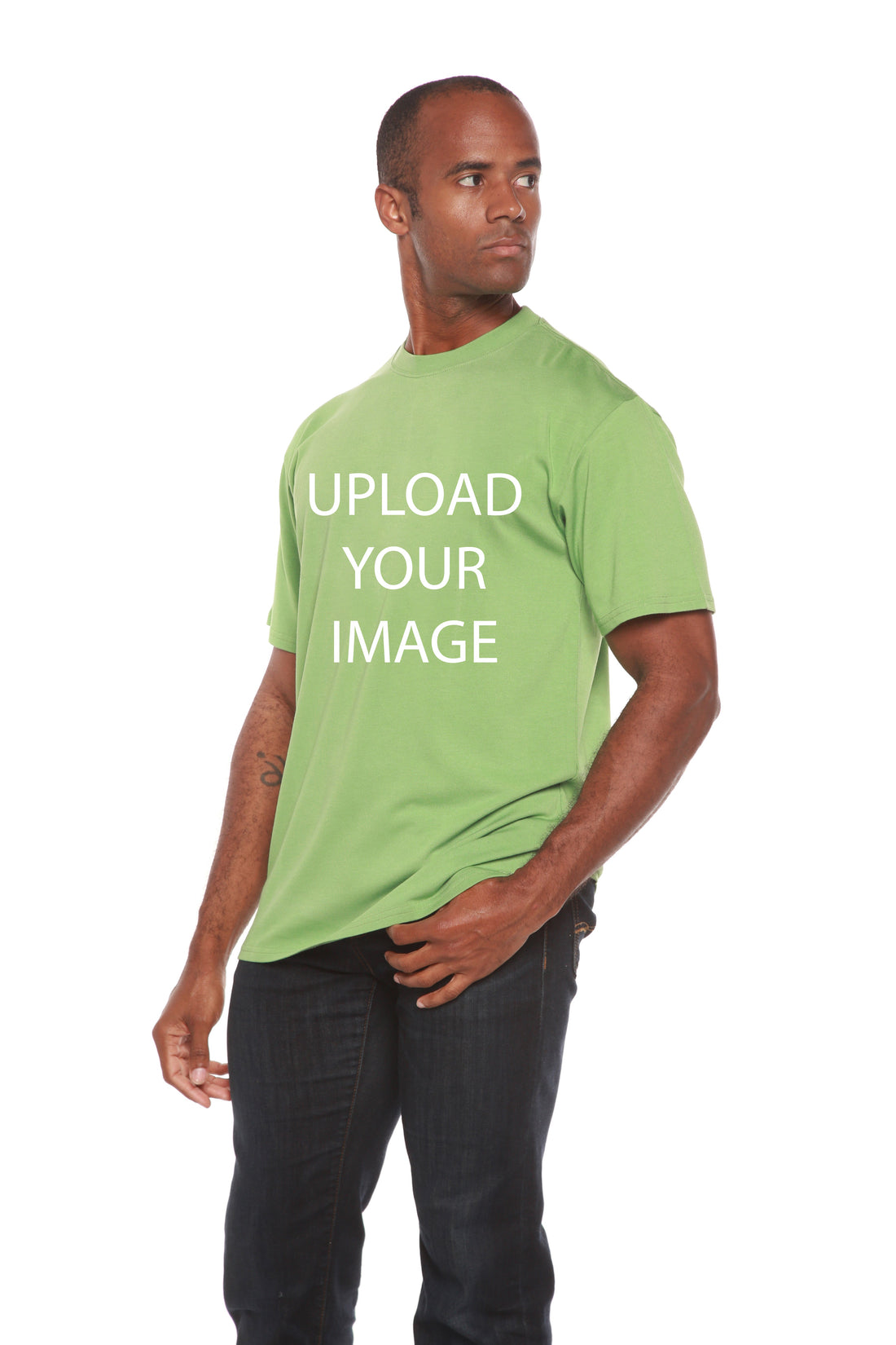 Custom printed Spun Bamboo men&