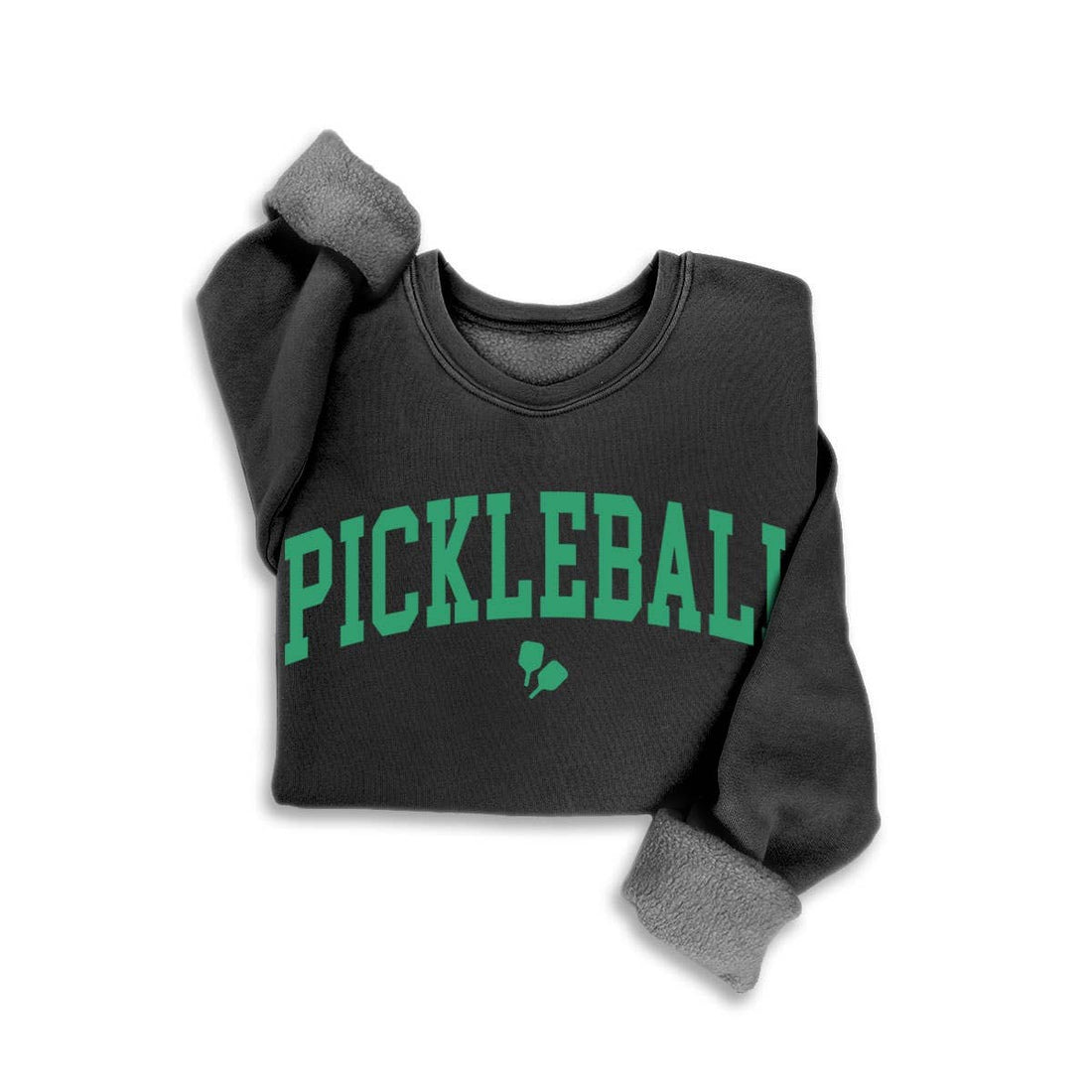 PowerPlay Pickleball Mineral Sweatshirt by Fitkitty Culture, casual women&
