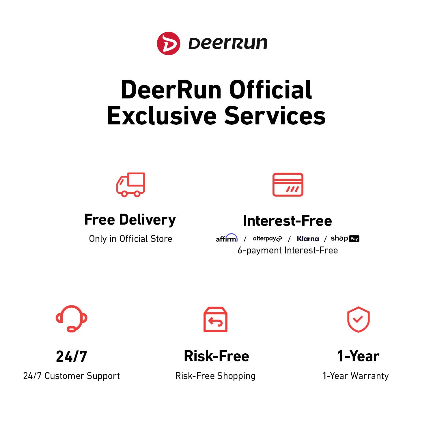 DeerRun A1 Pro Move+ foldable treadmill in black with digital display, 6% incline, NFC, and sturdy 350 lbs weight capacity.