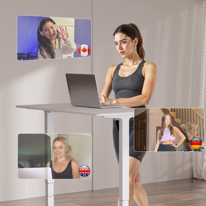 DeerRun Q2 Urban Smart Walking Pad treadmill with incline and remote control, showing a sleek compact design for home use.