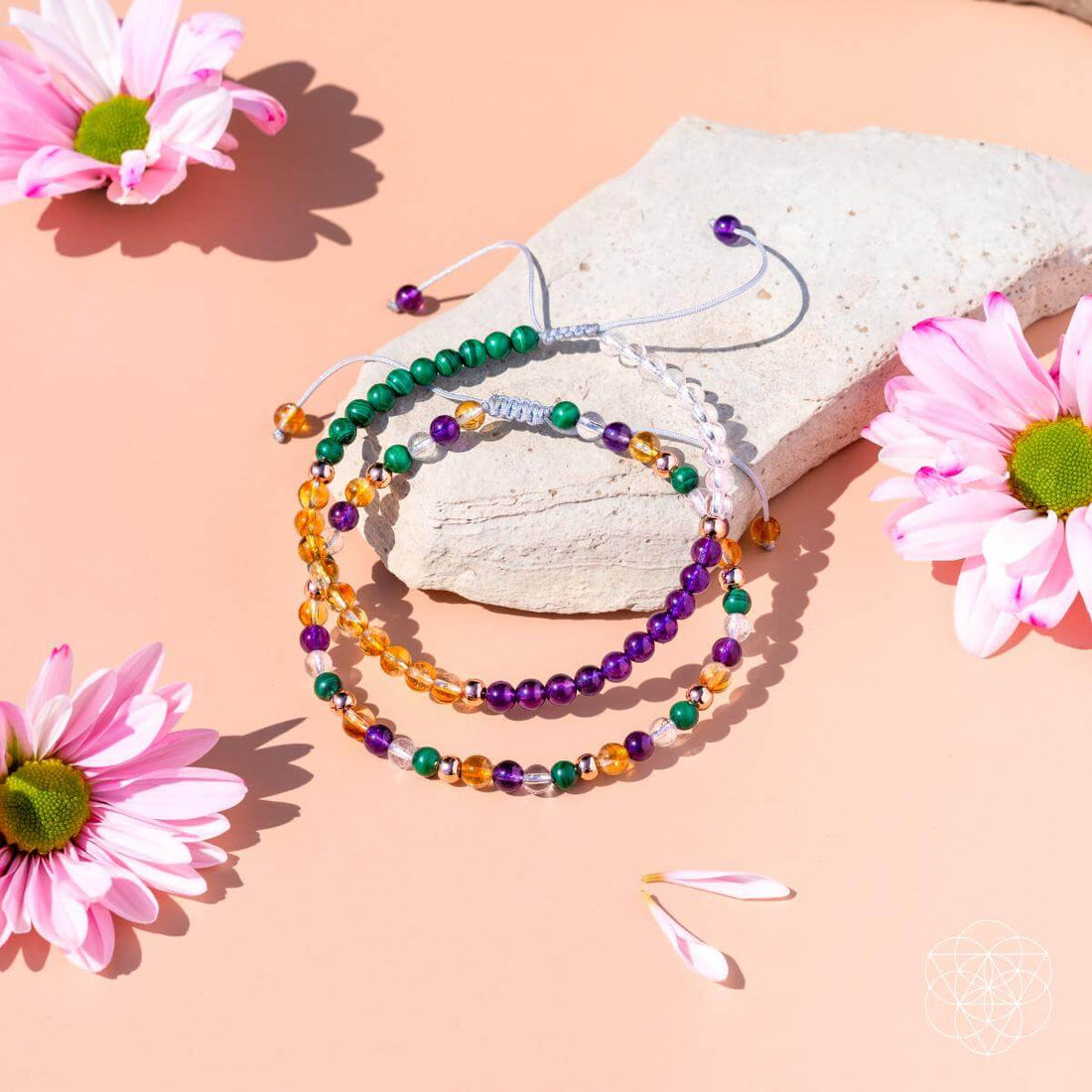 Destiny Maker Powerhouse anklet set by Conscious Items featuring layered silver-toned anklets with charms and delicate chain details.