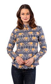 Dizzy-Lizzie Cape Cod Tunic in XS, featuring a relaxed fit with breezy Cape Cod-inspired design and soft fabric.