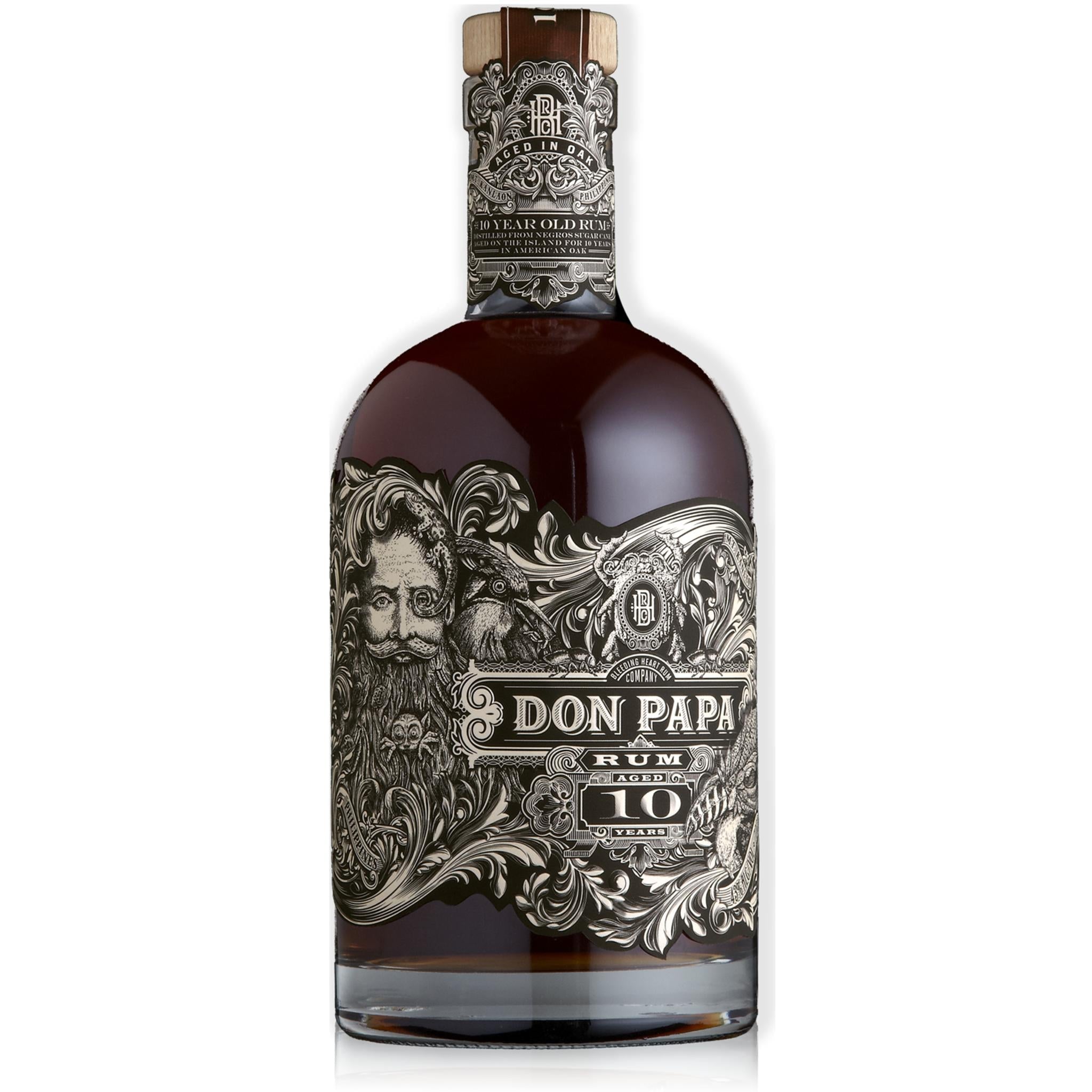 Don Papa Aged Rum Aged In Oak 10 Year