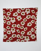 Light and airy Downeast Essential Summer Scarf featuring a colorful floral pattern, perfect for warm-weather styling.