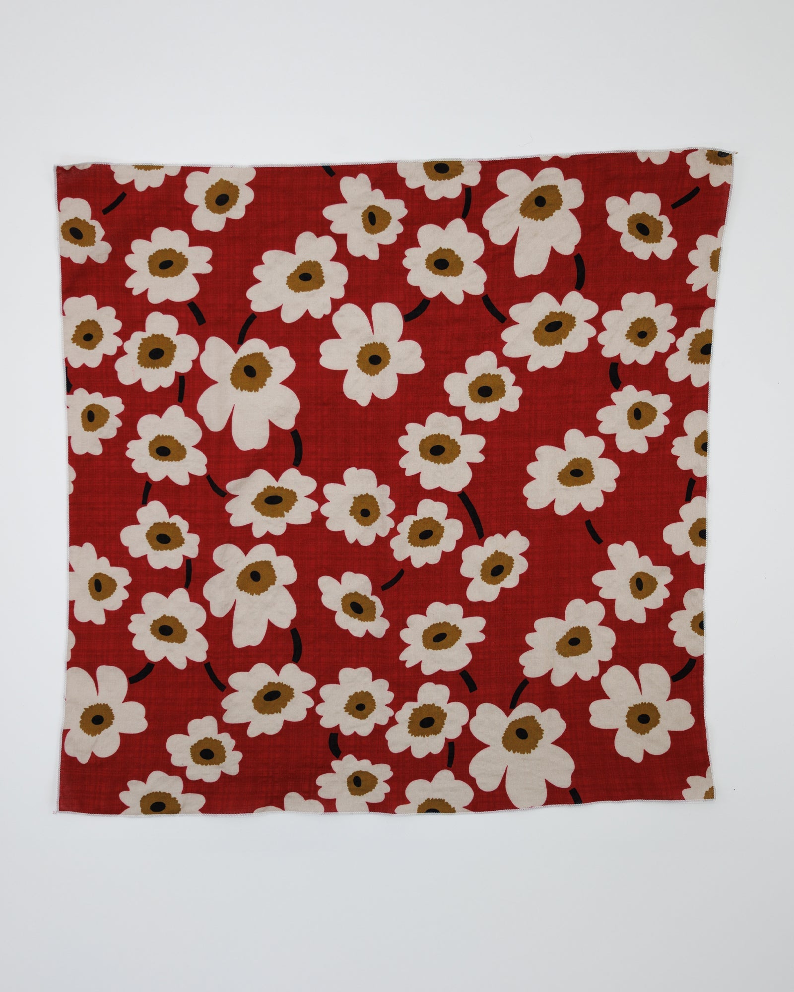 Light and airy Downeast Essential Summer Scarf featuring a colorful floral pattern, perfect for warm-weather styling.