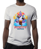 Black Fitkitty Baddie Kitty T-shirt with graphic print, casual fit, and short sleeves from Fitkitty Culture Athleisure Wear.