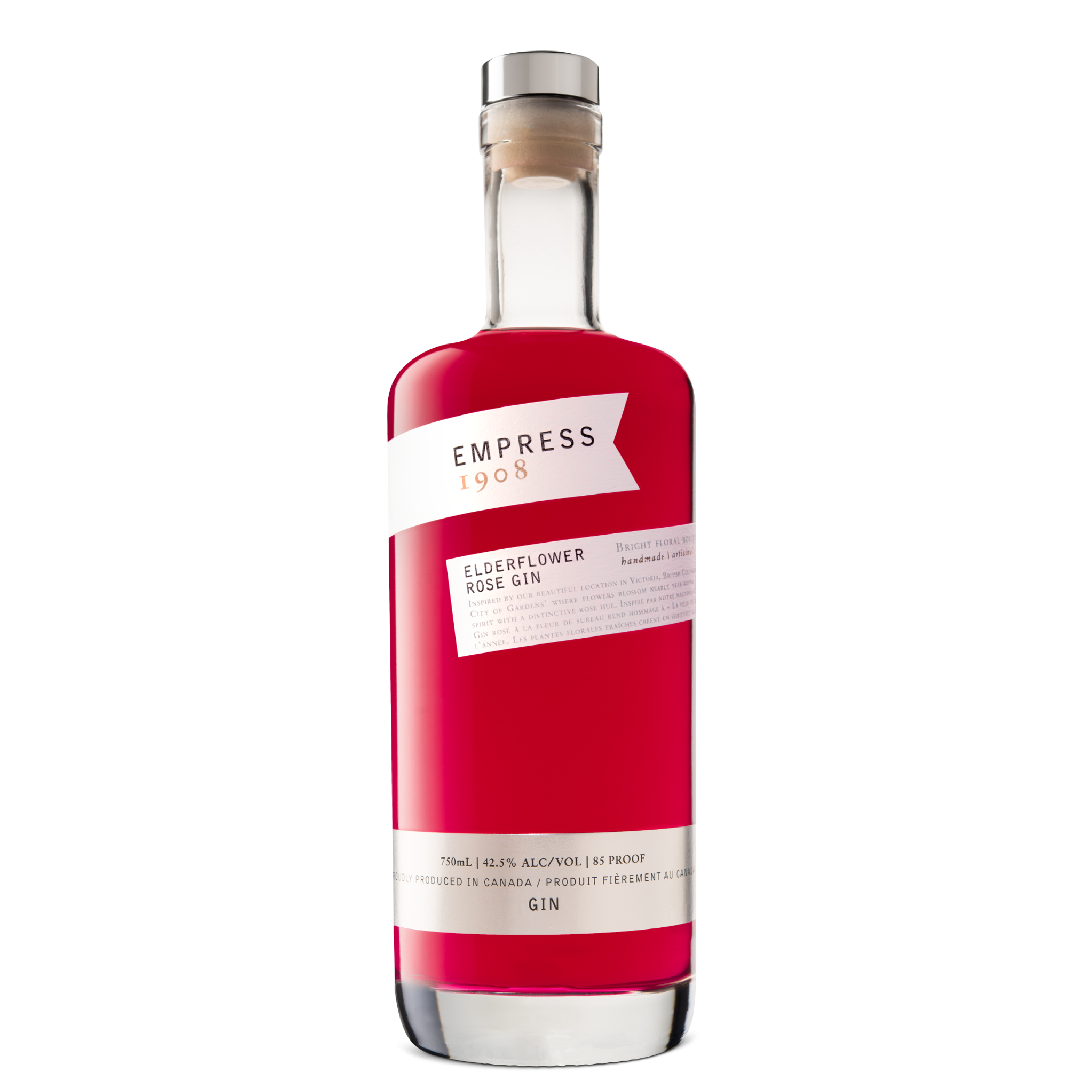 Empress 1908 Elderflower Rose Gin