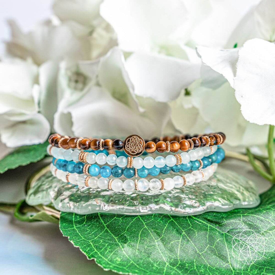 Set of four jewelry bracelets from Conscious Items&