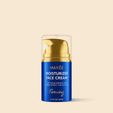 Maree Firming & Lifting Collagen Moisturizer in a gold jar, smooth cream face moisturizer for skin firming and hydration.