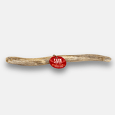 Whole large reindeer antler dog chew from Farm To Pet, organic antler chew designed for aggressive dogs, natural and durable.