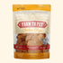 Farm To Pet chicken chips for dogs, all-natural single-ingredient dog treats in a 4oz bag, shown front view of the treat chips.