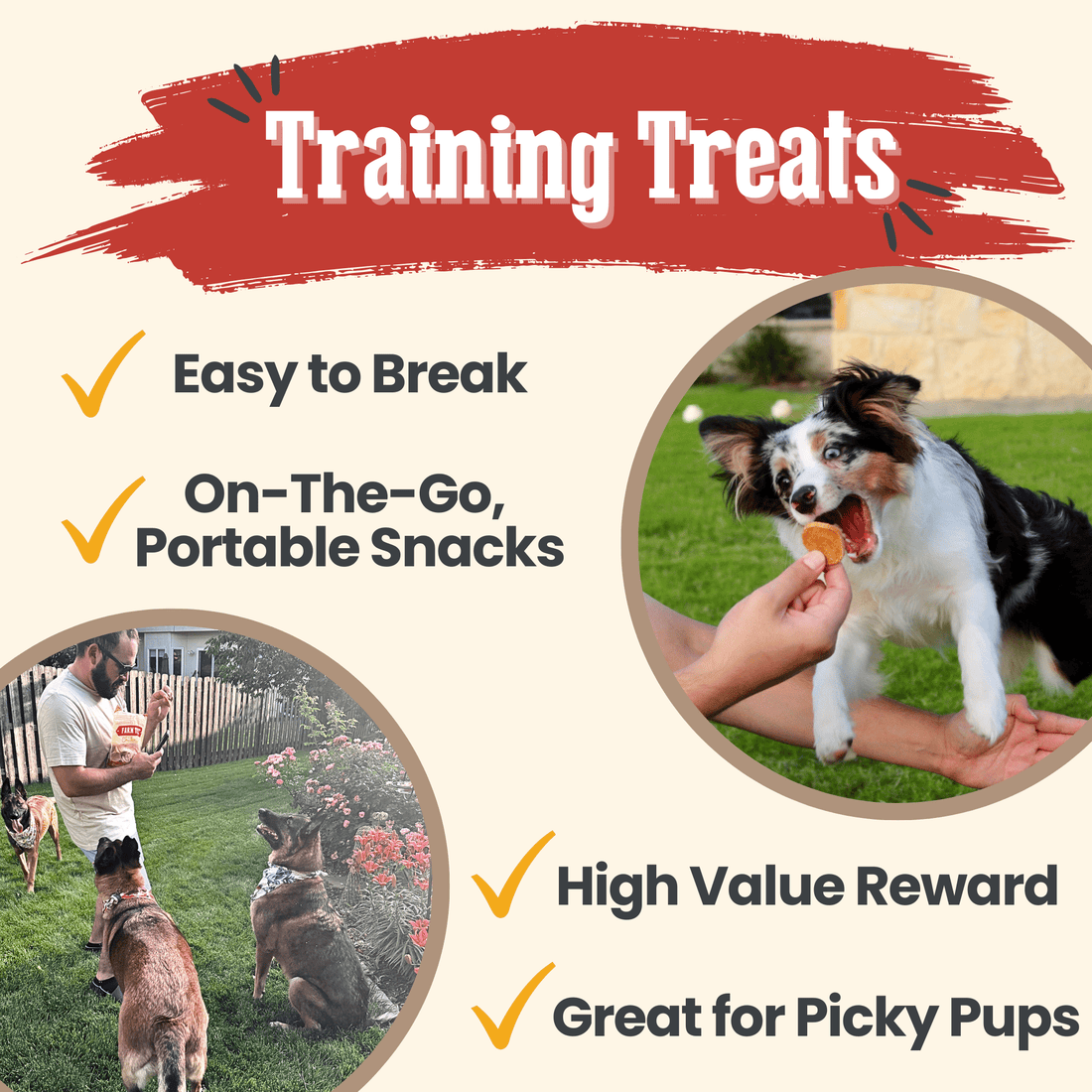 All-natural chicken chips for dogs by Farm To Pet, 4oz bag, single-ingredient dog treats in a clear plastic package.