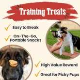 Farm To Pet chicken chips for dogs, all-natural single-ingredient dog treats in a 4oz bag, showing crispy chicken chip slices.