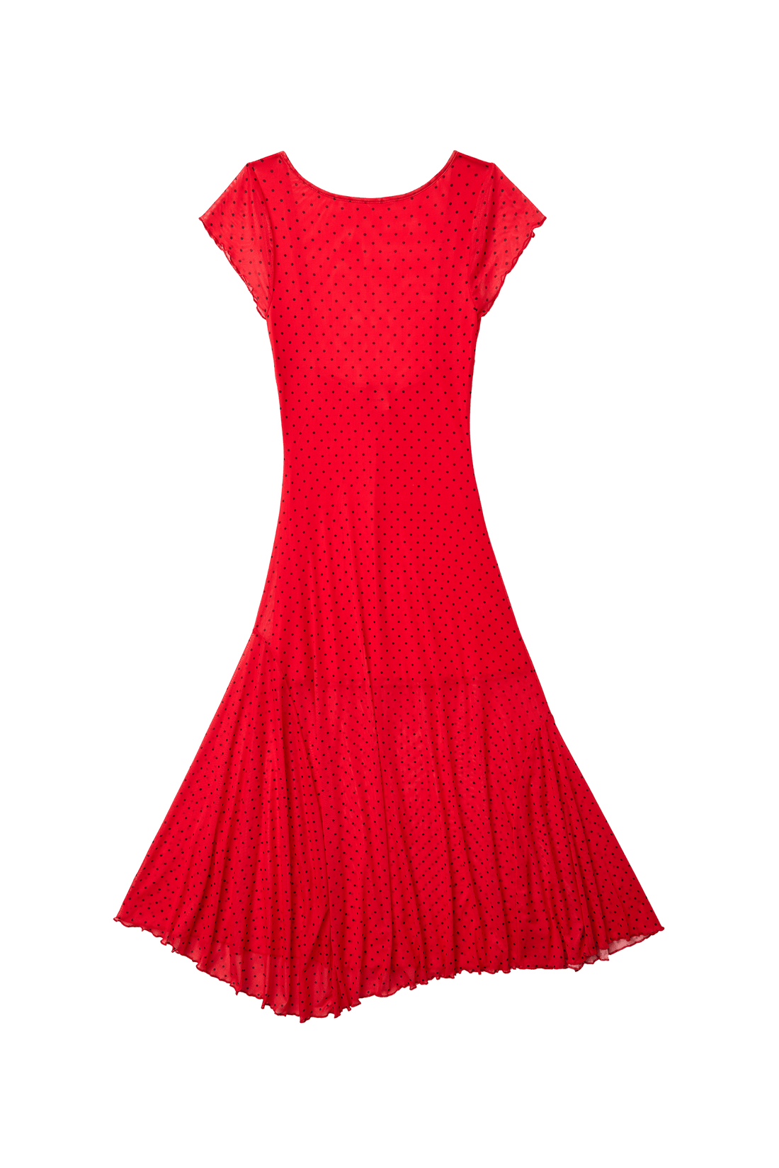 Red maxi dress from findmenowthelabel Valentina Dress in vibrant red, shown flat with flowing fabric and elegant design.