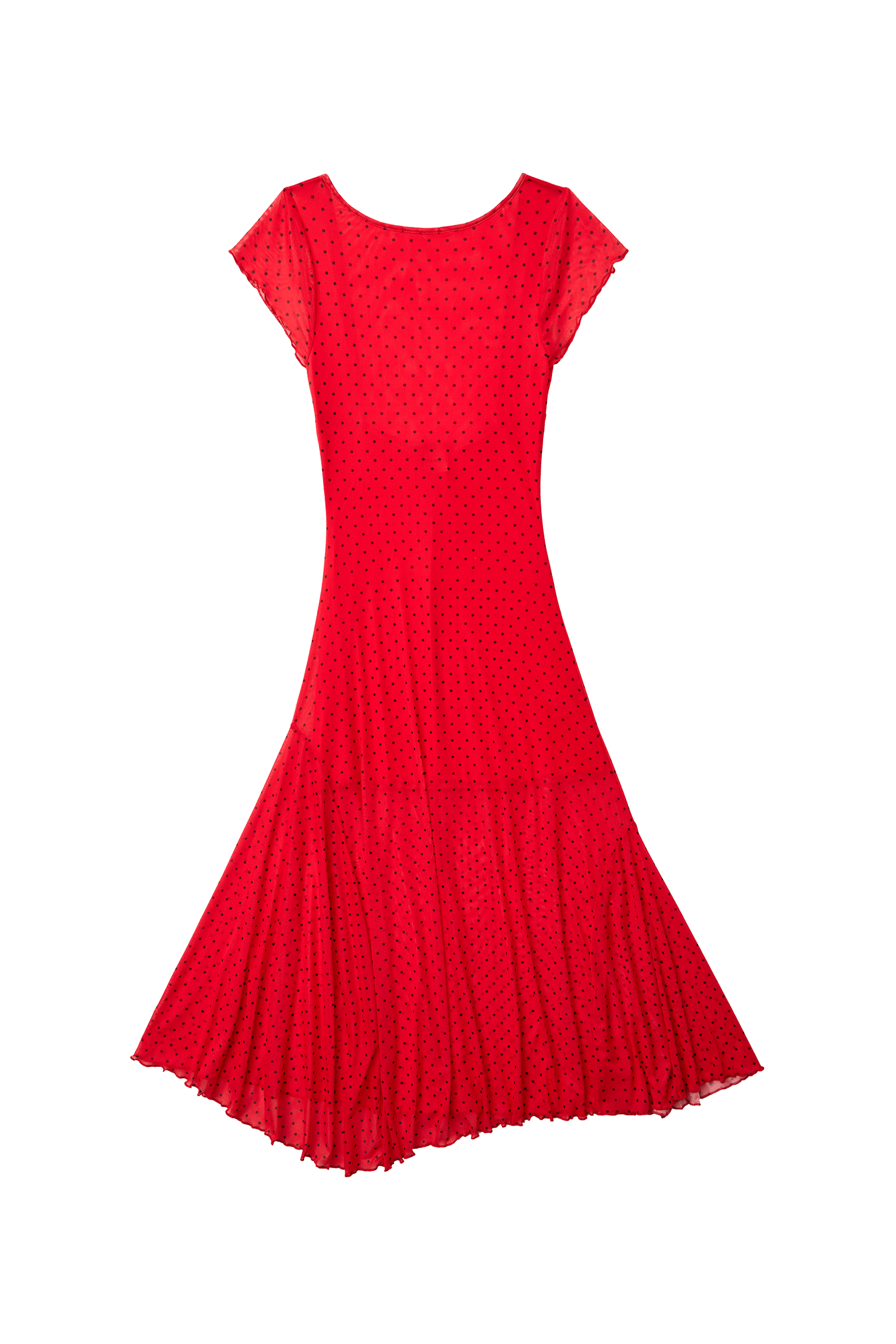 Red maxi dress from findmenowthelabel Valentina Dress in vibrant red, shown flat with flowing fabric and elegant design.