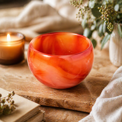 Healing crystal tea cup from Fitkitty Culture, featuring a natural gemstone design perfect for enhancing tea rituals and relaxation.