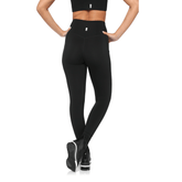 High-rise Fitkitty Culture BodyLove leggings in black, featuring a snug fit and stretchy fabric for comfortable active wear.