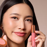 YENSA Luxe Lip Nourishing Oil with Hyaluronic and Vitamin E, showing a sleek lip oil bottle on a white background.