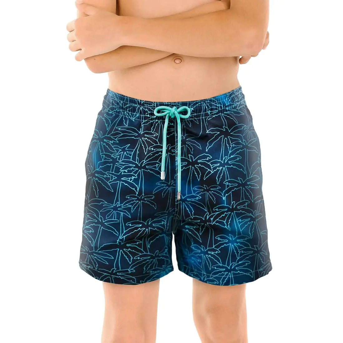 Boys Hybrid Swim &amp; Play Shorts – Foggy Palms