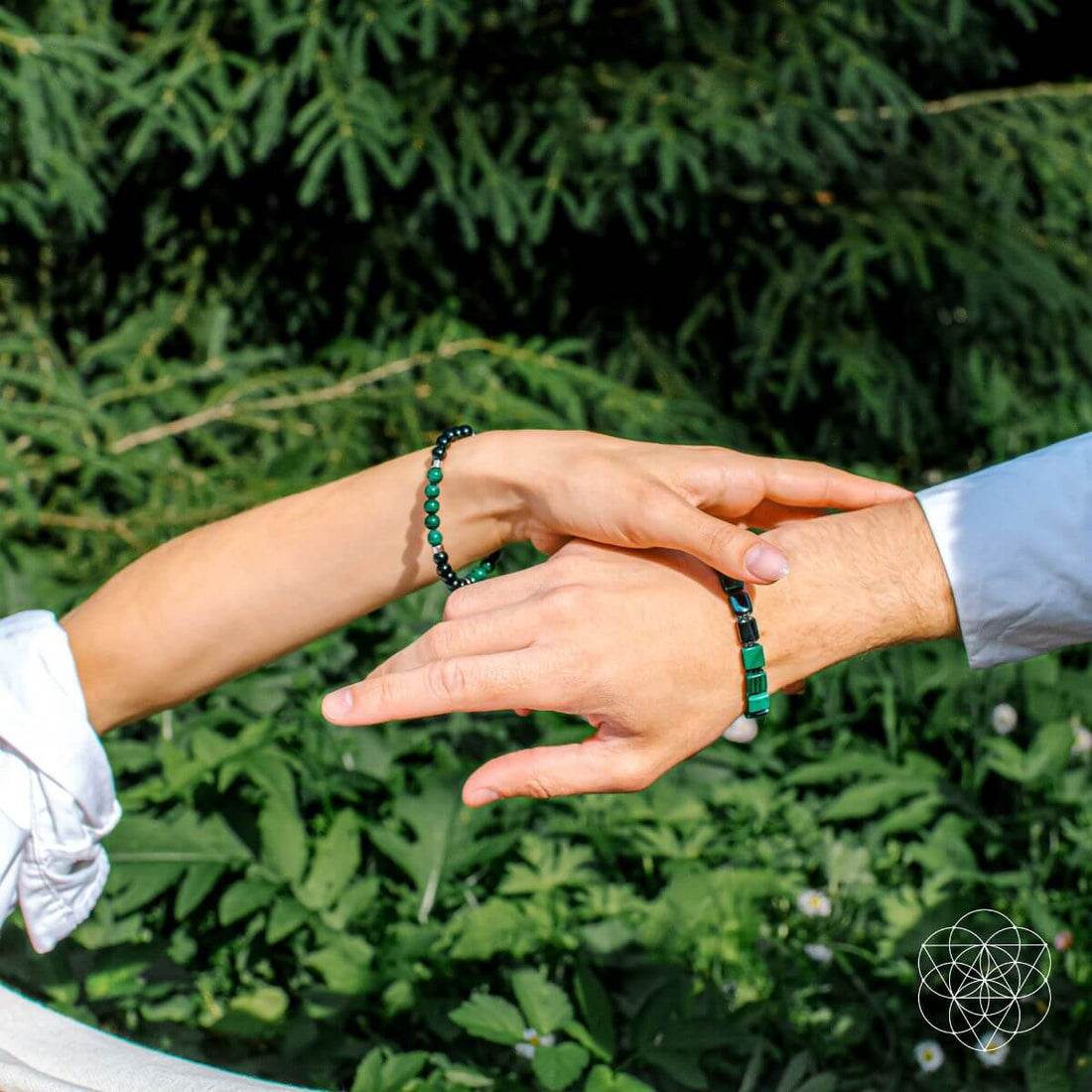 Conscious Items bracelet set featuring heart and mind-themed jewelry for mental healing and emotional well-being.