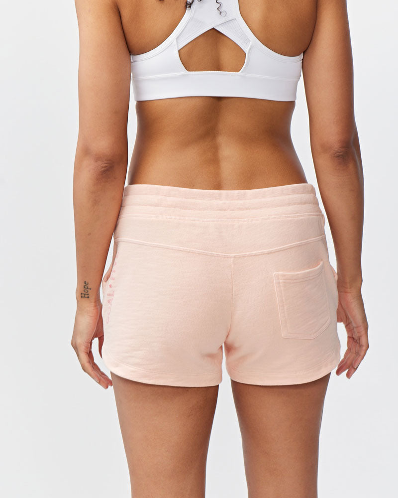 Goal Five Freasy Short in Nectar color, lifestyle shot showing relaxed fit and comfortable fabric, perfect for casual wear.