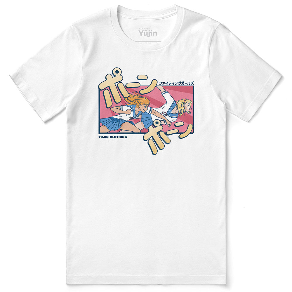Yūjin Clothing Betrayal T-Shirt with bold graphic print on black cotton fabric, showcasing a modern and stylish design.