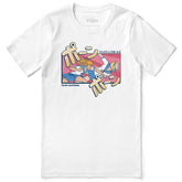 Yūjin Clothing Betrayal T-Shirt with bold graphic print on black cotton fabric, showcasing a modern and stylish design.