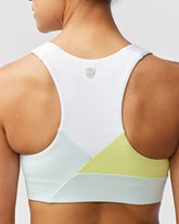 Goal Five Pionxr Bra Top for training in rose cinnabar nectar color, made for comfortable active wear.