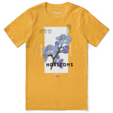 Yūjin Clothing Horizons T-Shirt featuring a stylish design with a comfortable fit and casual look, perfect for everyday wear.