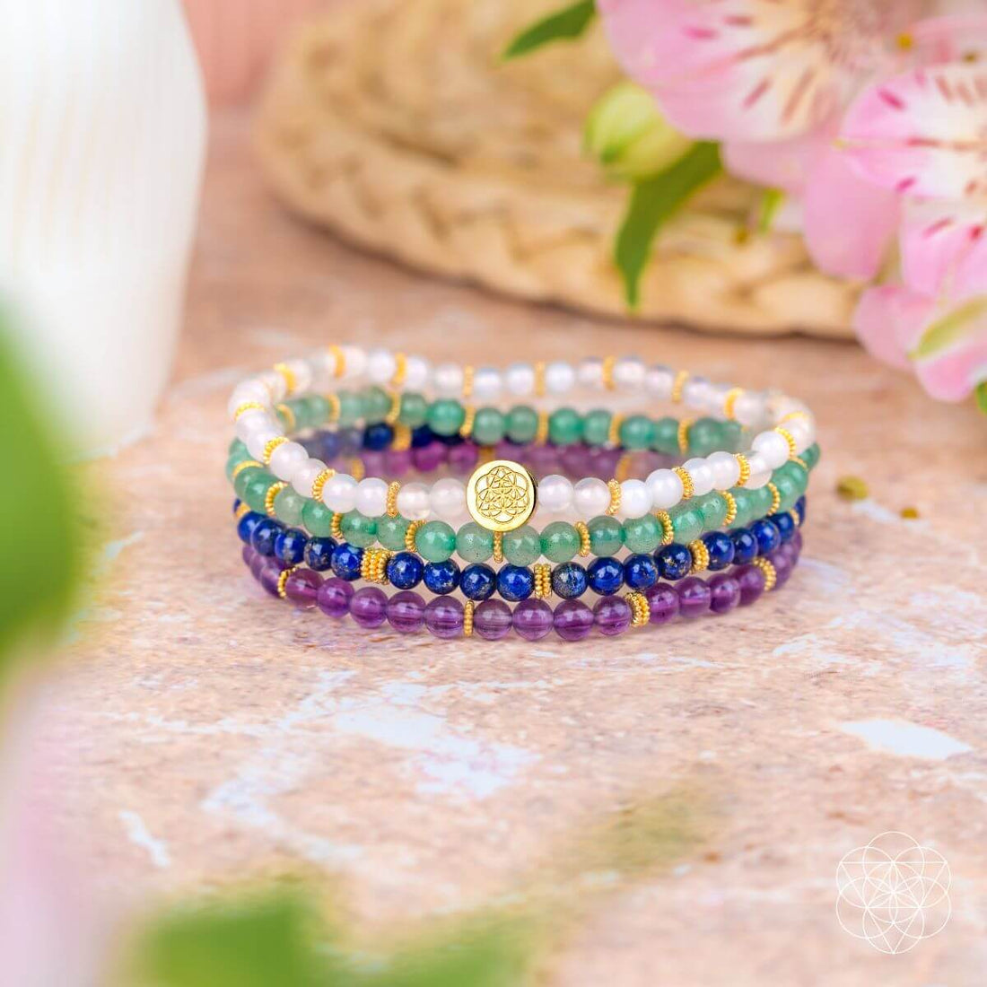 Set of four jewelry bracelets from Conscious Items&