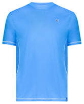 White Water Life Grander Short Sleeve Performance Tee, lightweight athletic shirt with moisture-wicking fabric and logo detail.