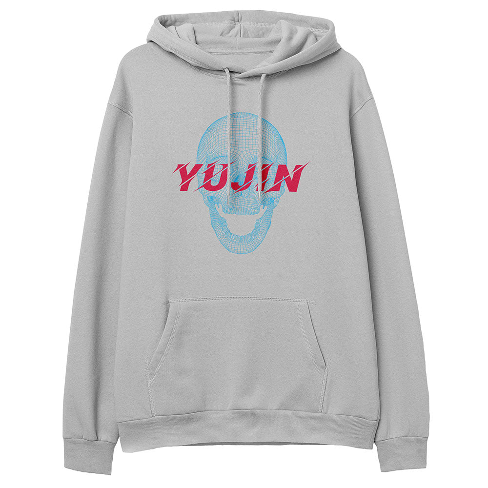 Yūjin Clothing Get Ready hoodie in black with front pocket and hood, casual streetwear style.