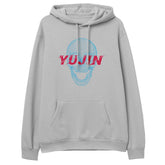 Yūjin Clothing Get Ready hoodie in black with front pocket and hood, casual streetwear style.