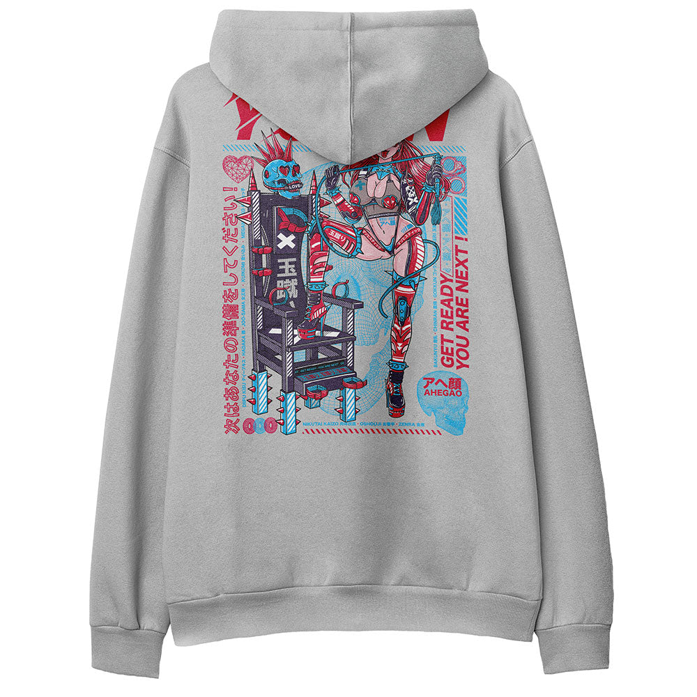 Yūjin Clothing Get Ready hoodie, soft fabric, front pocket, adjustable drawstrings, casual style, perfect for everyday wear