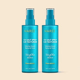 Maree Keratin & Sea Salt Hair Texturizer with wavy hair showing natural, tousled beachy waves and textured style.