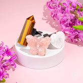 Healing Butterfly crystal car kit by Conscious Items featuring colorful healing crystals for safety and positive energy.