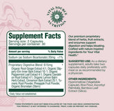 Healthova Debloat Support Capsules from AiRi by Vital Source Nutrition, showing the supplement bottle with label and capsules inside.