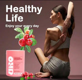 Healthova URO Vaginal Probiotics for Women with prebiotics and Lactobacillus to support vaginal pH balance and healthy flora.
