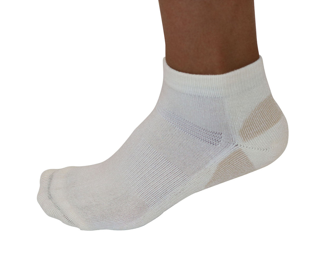 Spun Bamboo high-performance anklet socks made from bamboo viscose, featuring a comfortable, lightweight design for everyday wear.