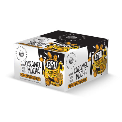 Caramel Mocha Macadamia Nut Snack Bar (Dan Mace&