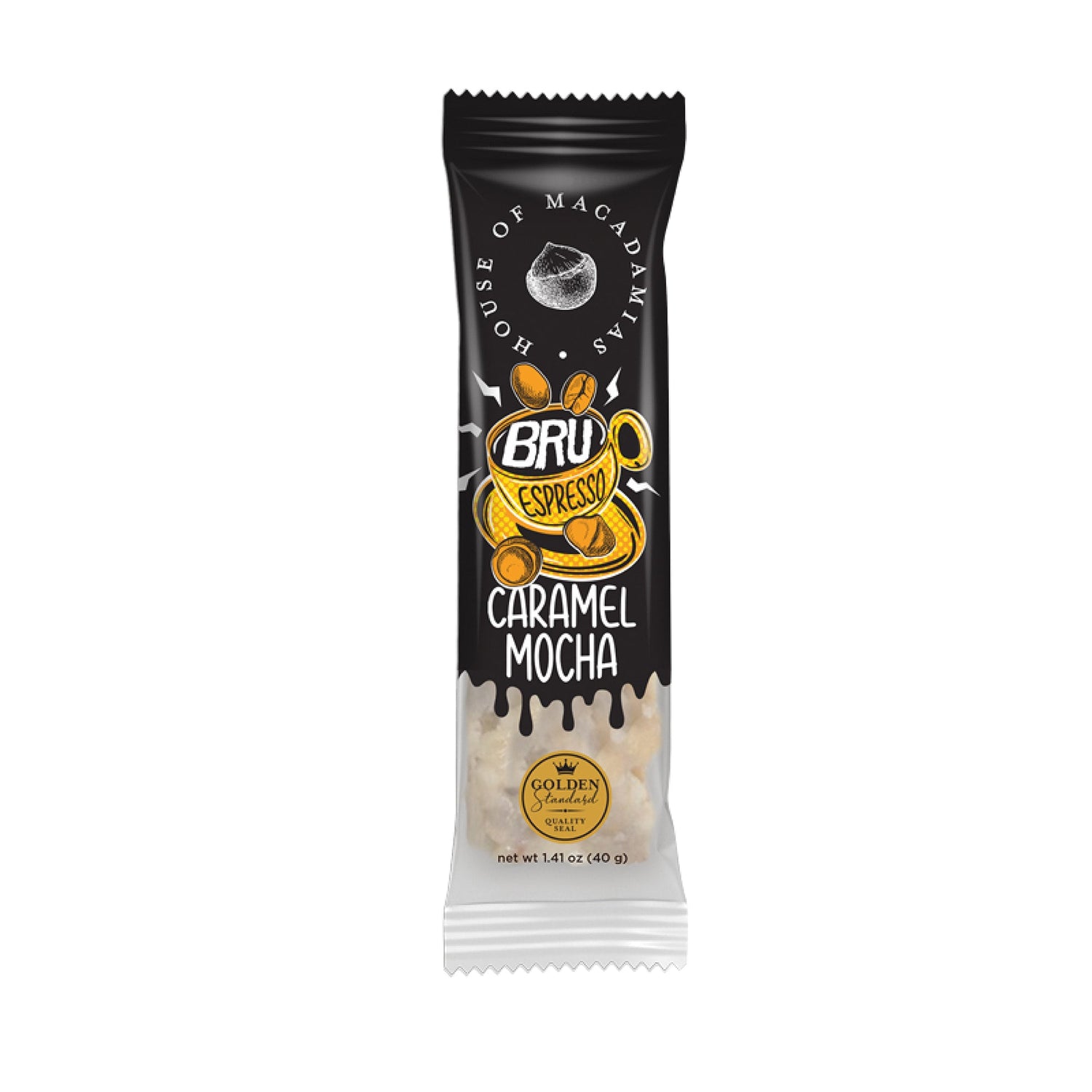 Caramel Mocha Macadamia Nut Snack Bar (Dan Mace&