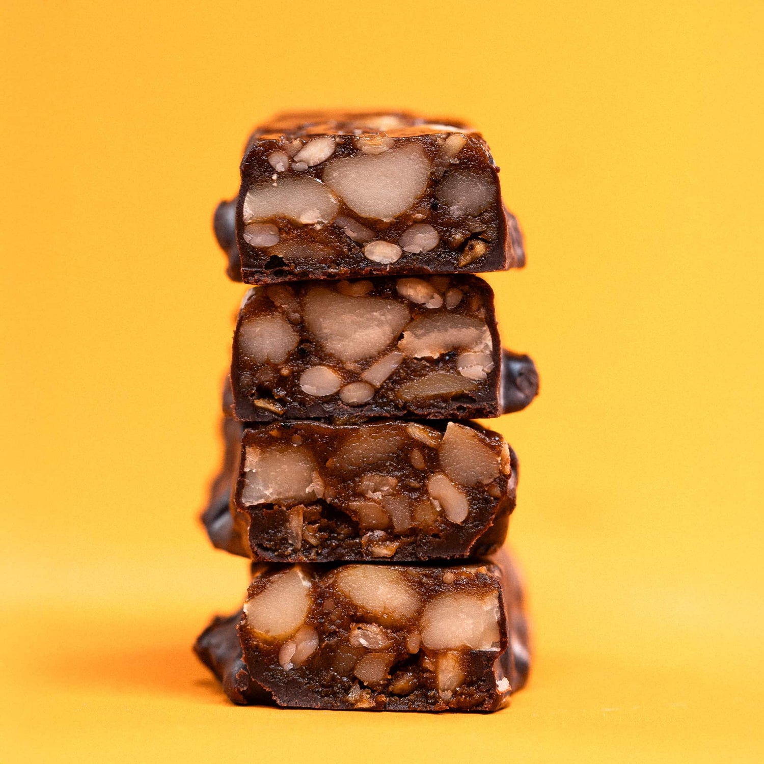 Caramel Mocha Macadamia Nut Snack Bar (Dan Mace&