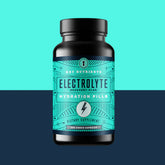 Key Nutrients electrolyte hydration pills in capsule form, showing white capsules on a neutral background.