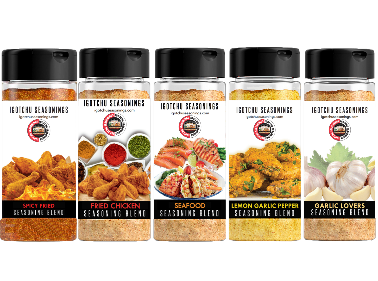 Screenshot of Igotchu Seasonings Fry Fest seasoning packet for flavorful fried foods.