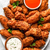 Igotchu Spicy Fried Chicken seasoning jar with vibrant label, perfect for adding bold flavor to fried chicken dishes.