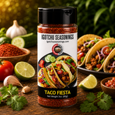 Igotchu Taco seasoning packet from Igotchu Seasonings, featuring vibrant taco fiesta spice blend in a colorful packet.